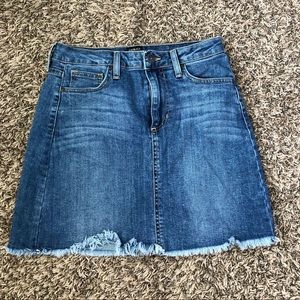 Just Black Denim Skirt